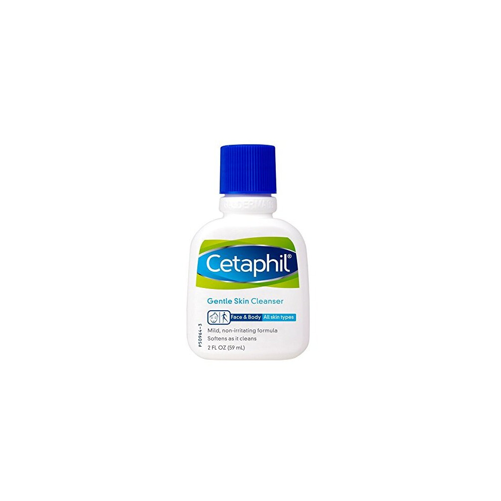 Cetaphil Gentle Skin Cleanser Liquid Travel Size 2 oz