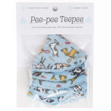 Drink Bean Pee-Pee Teepee - Prebalovacia pom   cka pre chlapcov, opakovane pou   iteln    ciapka na cikanie Diggity Dog, balenie 5 kusov