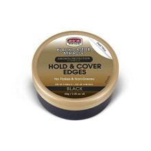 African Pride Black Castor Miracle Hold & Cover Edges - Slicks and Controls Edges, Covers Grays, Fills Thinning Areas, Contains Black Castor Oil & Coc
