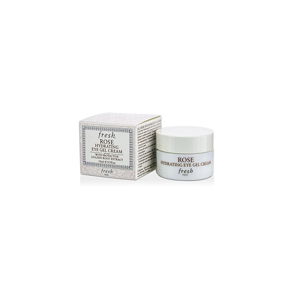 Fresh Rose Hydrating Eye Gel Cream, 0.5 Ounce