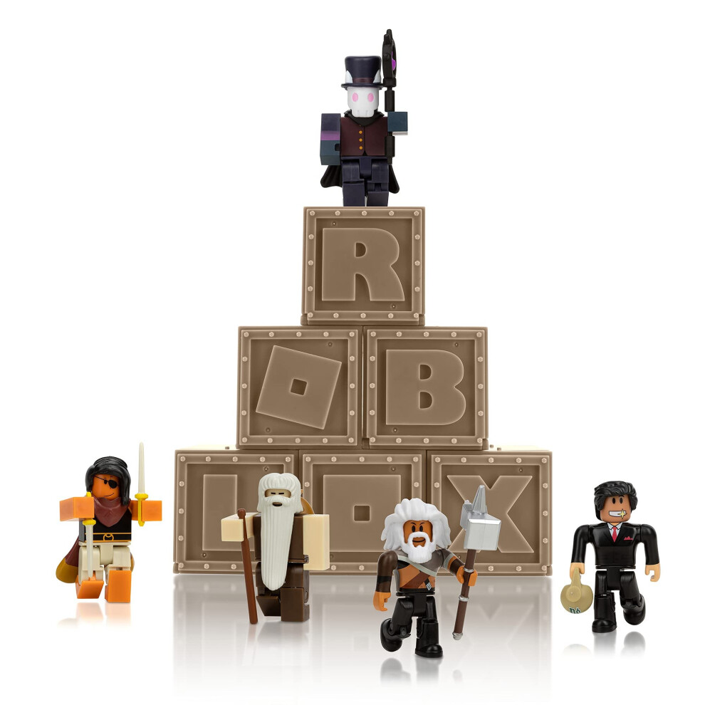 Roblox Action collection - Series 10 Mystery Figure 6-Pack Includes 6 Exclusive Virtual Items]