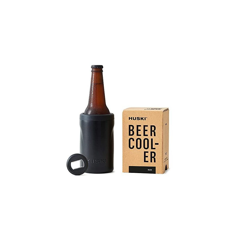 Huski Beer Cooler 20 New Premium Can And Bottle Holder Triple Insulated Marine Grade Stainless Steel Detachable 3-In-1 Opener Works As A Tumbler
