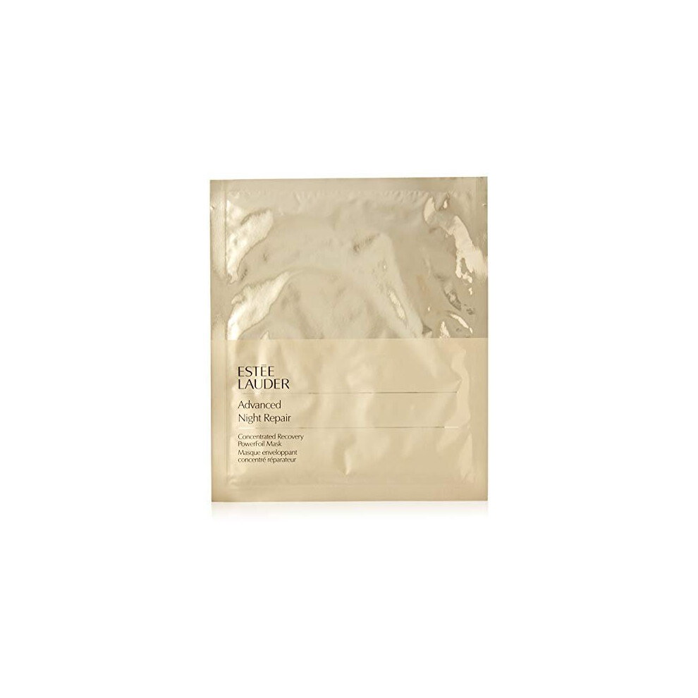 Estee Lauder Advanced Night Repair Concentrated Recovery Power Foil Mask, 4 Count, clear