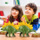 Funwares NACHOsaurus Dip and Snack Dish Set 4