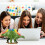 Funwares NACHOsaurus Dip and Snack Dish Set 5