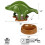 Funwares NACHOsaurus Dip and Snack Dish Set 6