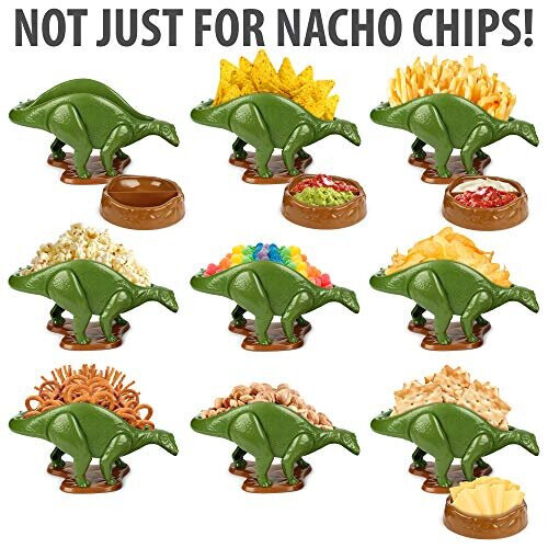 Funwares NACHOsaurus Dip and Snack Dish Set 1