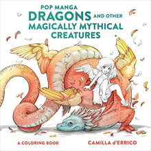 Pop Manga Dragons and Other Magically Mythical Creature - D'Errico, Camilla - Paperback / sof -