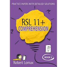 RSL 11+ Comprehension: Volume 2 (RSL 11+ Comprehension) - Lomax, Robert - Paperback / sof -26/01/2021