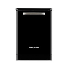 Montpellier MAB1353K Freestanding Dishwasher 60cm in Black
