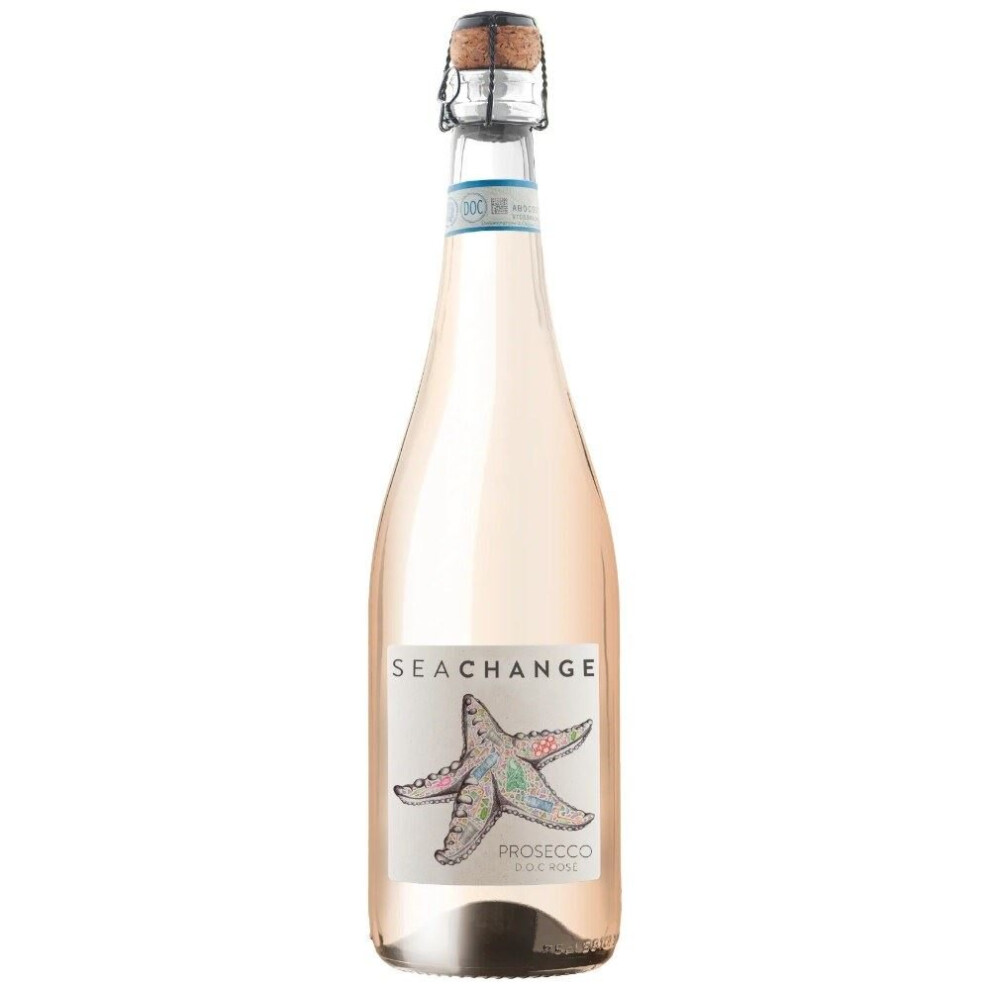 Sea Change Prosecco Rose 75cl (Case of 6)