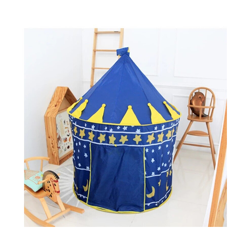 (BLUE WIZARD) Kids Pop Up Tent Girls Boys Play House Ind/Outdoor-image-OPC-PB752T8-NEW