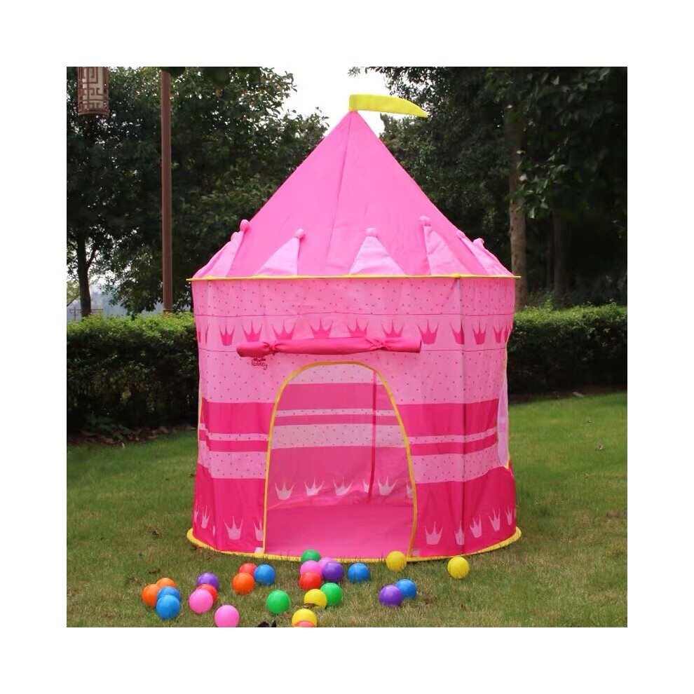 (PINK PRINCESS) Kids Pop Up Tent Girls Boys Play House Ind/Outdoor-image-OPC-PB752T7-NEW