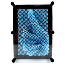 Trading & Import Pin Art, Light Blue