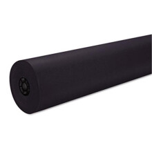 Decorol Flame Retardant Art Rolls- 76 lbs.- 36" x 1000 ft- Black