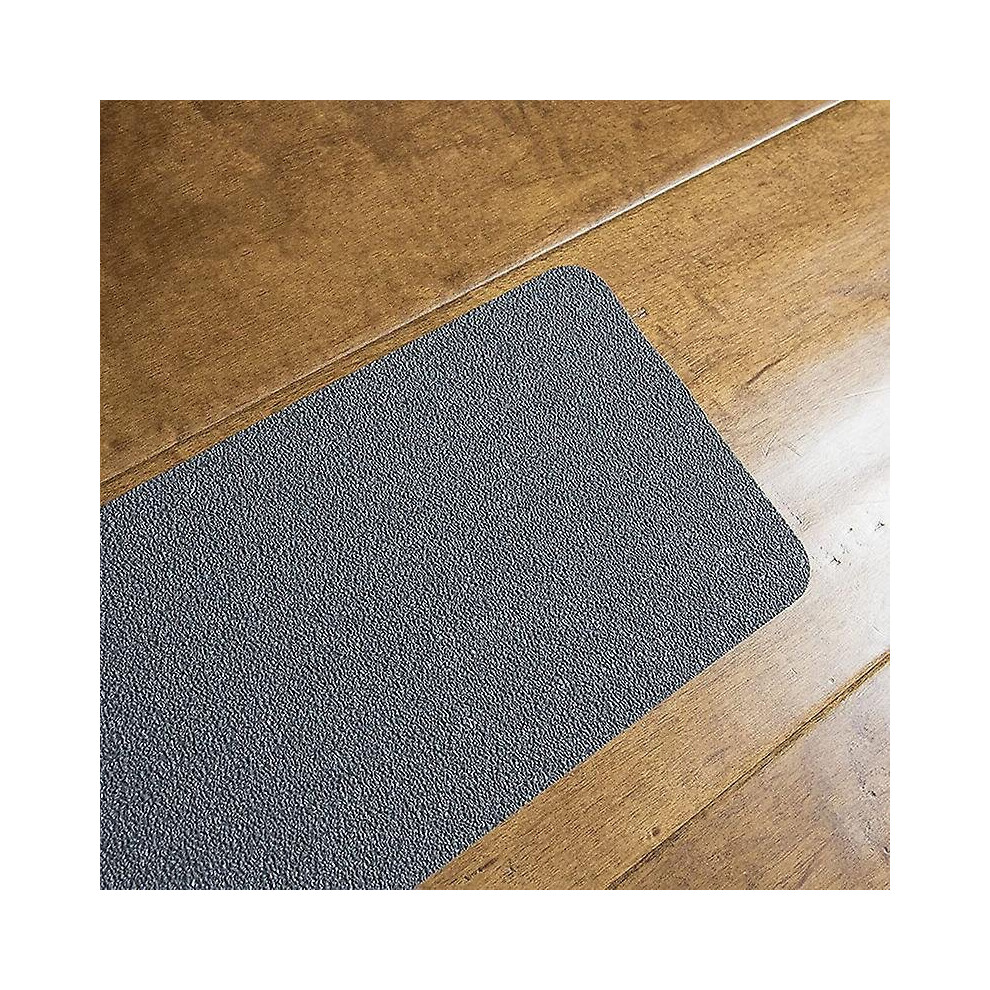 (Gray) 15Pcs Non Slip Stair Treads Waterproof Peva Safety Tape Floor Sticker With Roller 768619202665