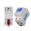 Electric Energy Meter Digital Single Phase 2 Wire KWh Meter DIN-Rail 4
