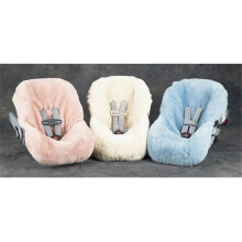 Full Tailored Exotic Universal Infant Seat Cover, Ivory