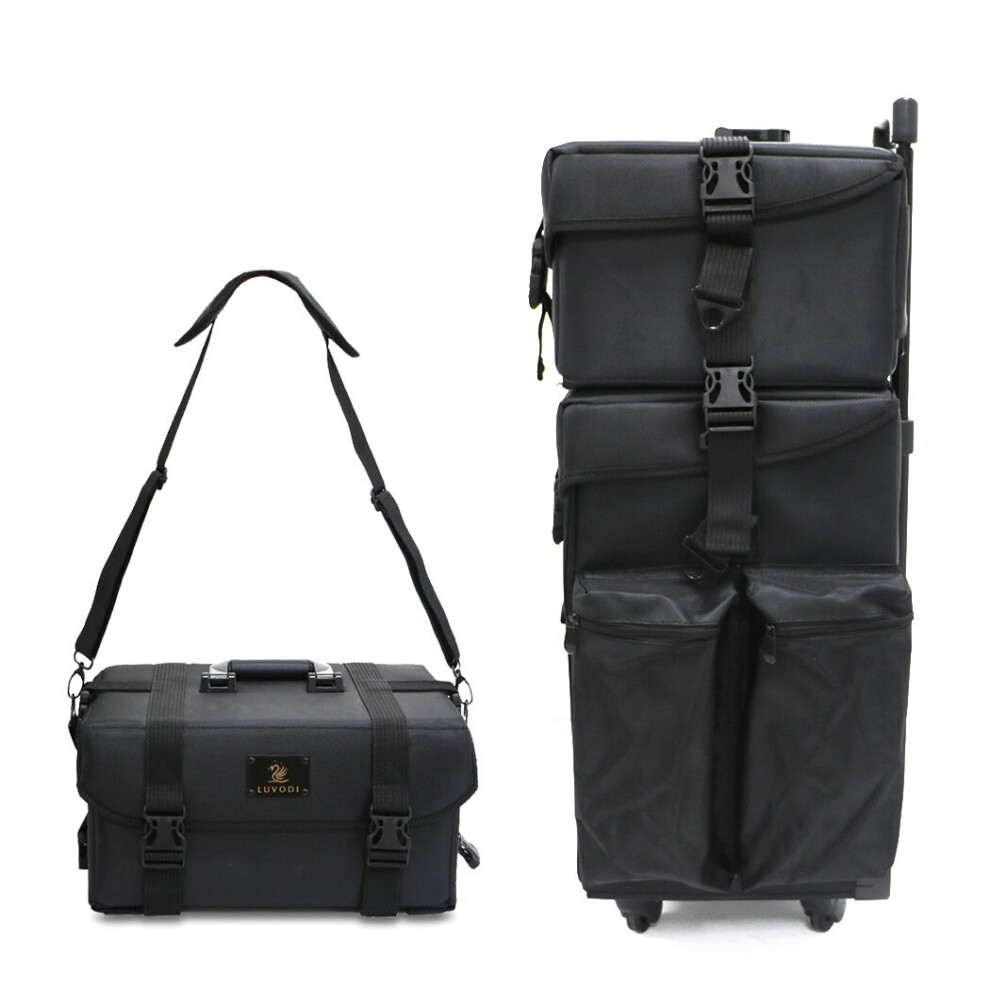2-in-1-makeup-case-nylon-wheeled-trolley-artist-makeup-train-case