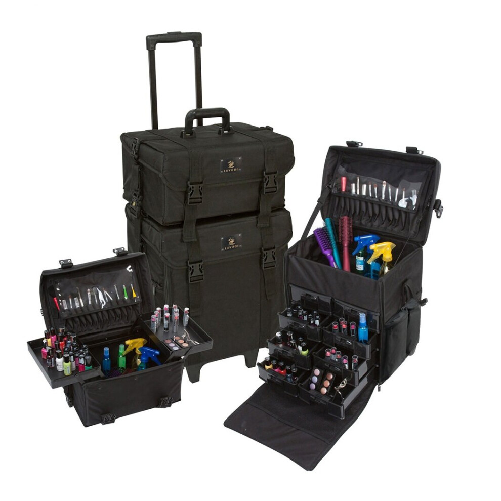 2-in-1-makeup-case-nylon-wheeled-trolley-artist-makeup-train-case