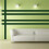 Dark Green Simple Stripes 1