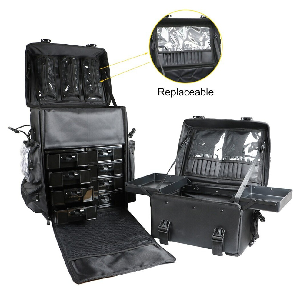2-in-1-makeup-case-nylon-wheeled-trolley-artist-makeup-train-case