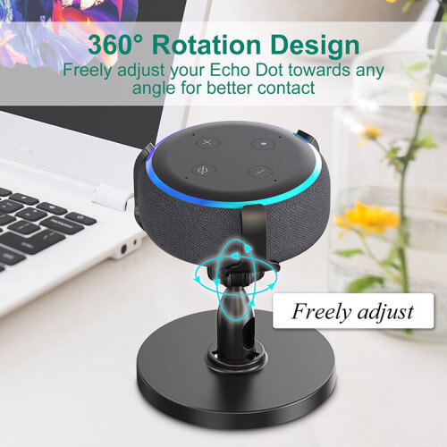 Amazon Echo Dot 3a generazione Speaker 360 Stand Dock Holder 1