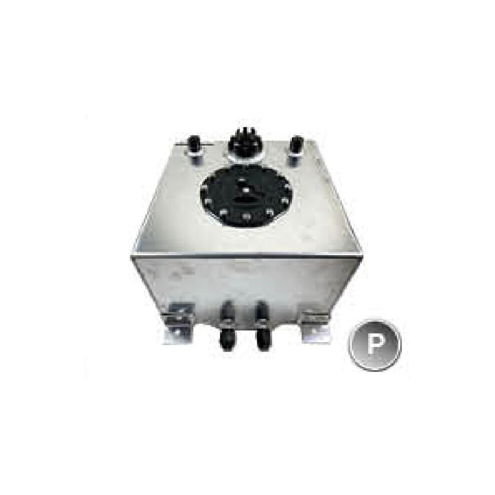 2.5 Gal Aluminum Fuel Cells With Sender, Polished 745704252897