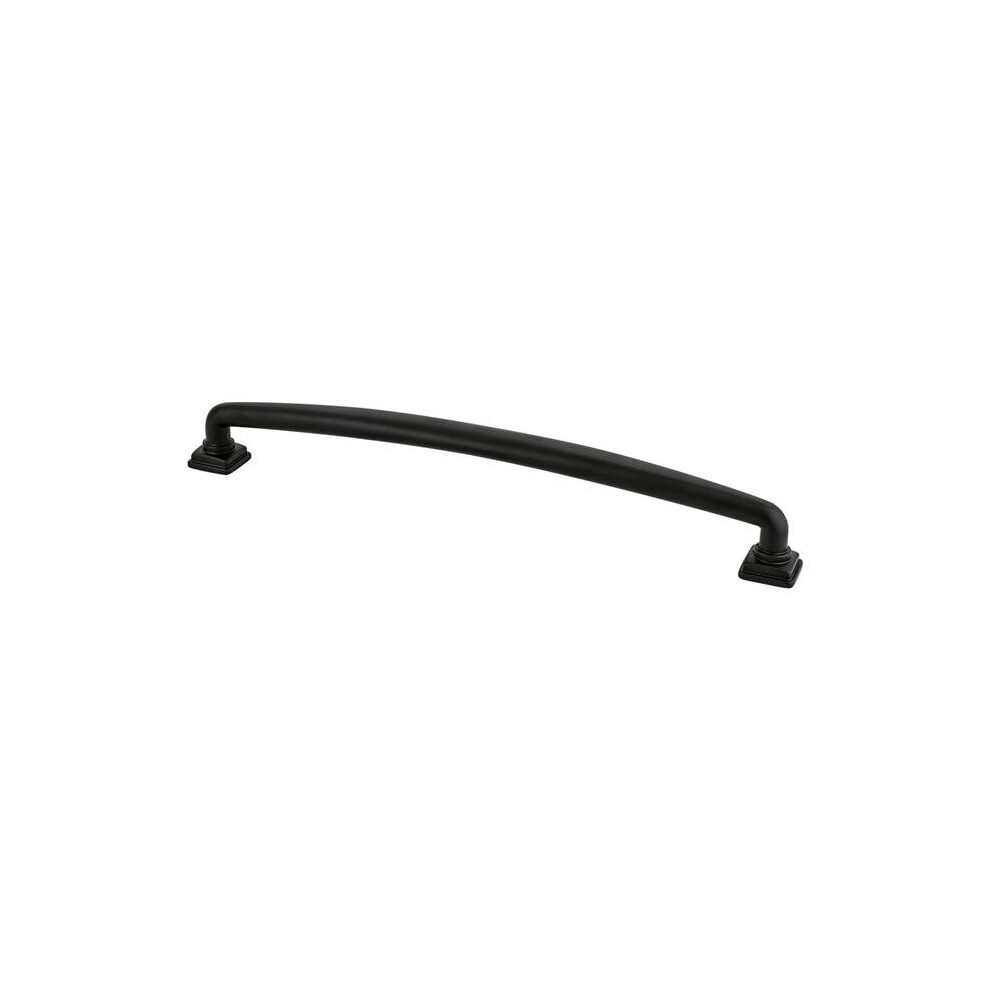 224 Mm Cc Tailored Traditional Appliance Pull With Matte Black 745704235258