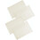 Gr8 Home (Cream) Set Of 4 Polyester Placemats Dining Table Mats 1