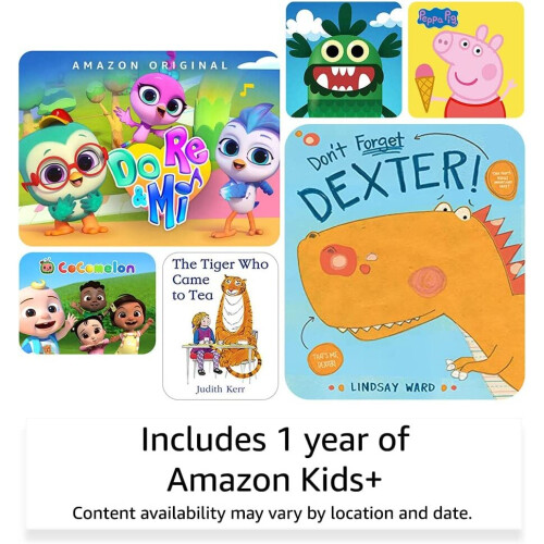 Amazon AMAZON Fire 7 Kids Tablet (2022) - 16 GB, Purple 2