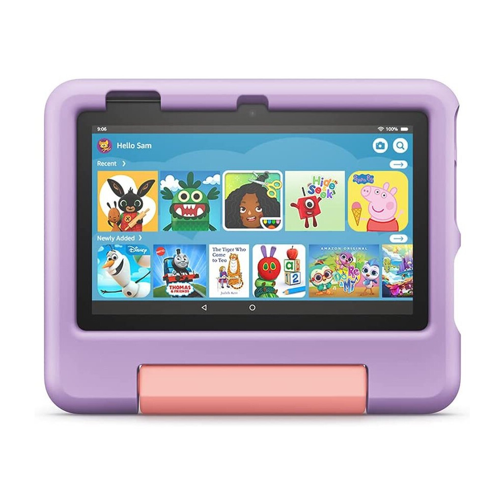 AMAZON Fire 7 Kids Tablet (2022) - 16 GB, Purple