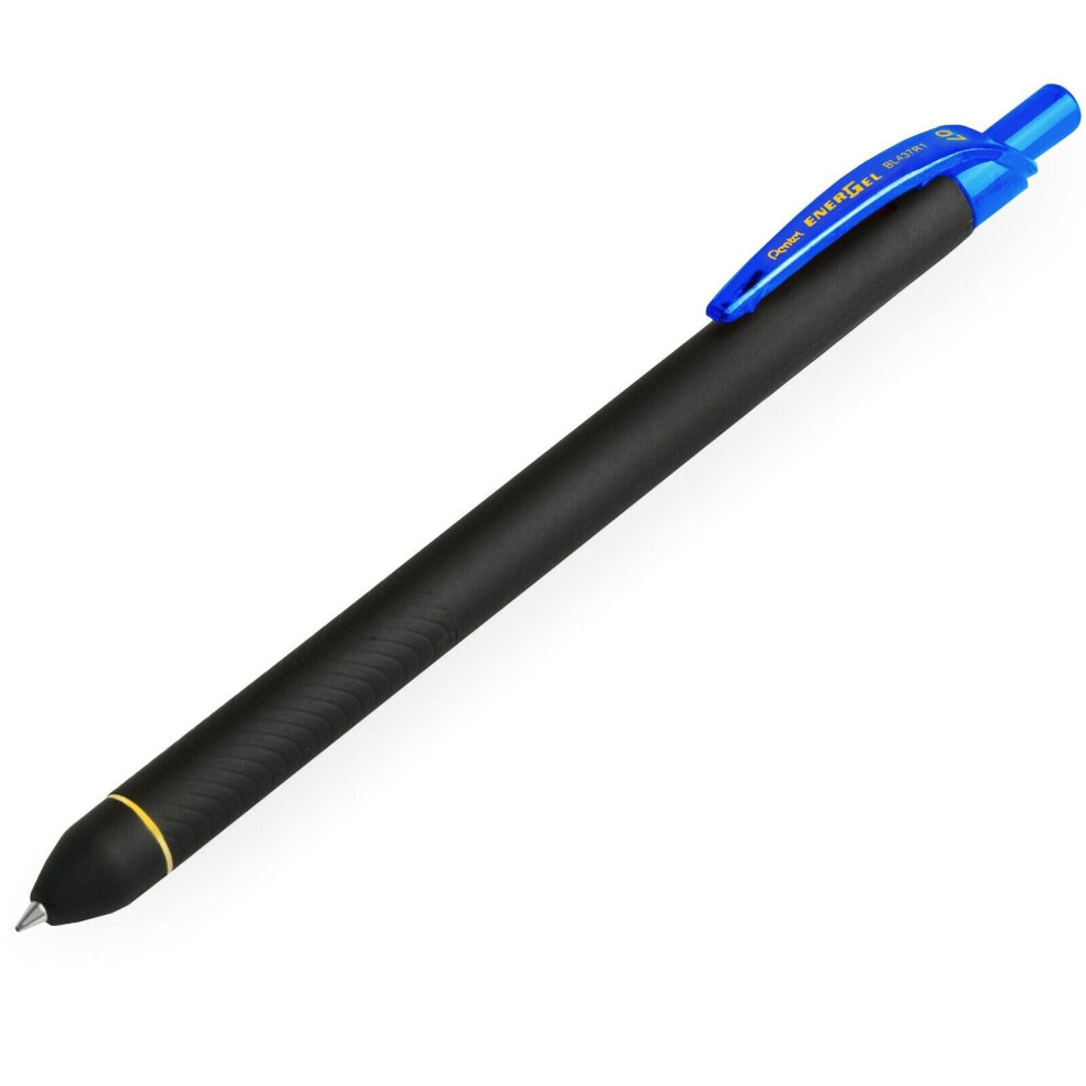 Pentel Energel Bl437r1 Retractable Gel Ink Rollerball Pen - 0.7Mm Nib - Single Sky Blue