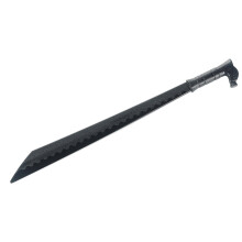 PLAYWELL BLACK POLYPROPYLENE DAYAK MANDAU SWORD