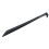 PLAYWELL BLACK POLYPROPYLENE DAYAK MANDAU SWORD 1