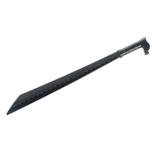 PLAYWELL BLACK POLYPROPYLENE DAYAK MANDAU SWORD