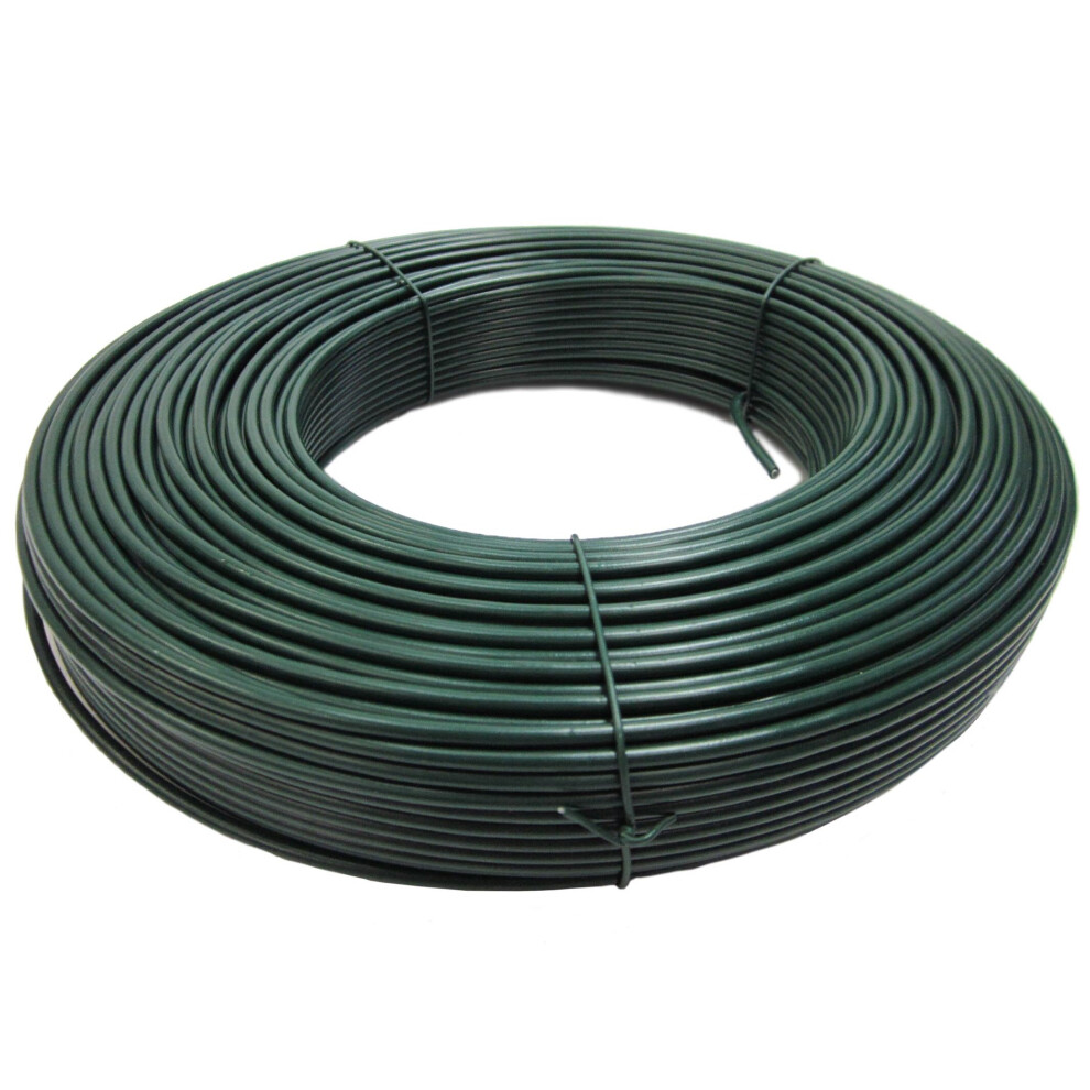 PVC Coated Tension Wire Galvanised Steel 100m x 3.1mm Actiaspet