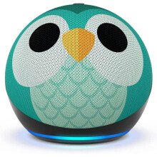 Echo Dot  Owl (5th generation, 2022 release) Kids | Designed for kids