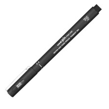 Uni Pin Fineliner Drawing Pen - 0.4mm Nib - Black Ink - Single
