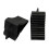 X2 Black Wheel Chocks with Handle (Tyre Caravan Truck Motorhome Car) 2