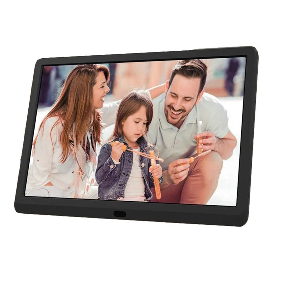 (8 inch, Black) Digital Photo Picture Frame Photo Music Video Player with Remote Control