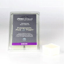 Wax Melt Tray Pomegranate, Plum & Pepper Premium Scented Vegan & Cruelty Free