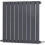 WarmeHaus (600 x 614mm Single) Warmehaus Flat Panel Horizontal Vertical Radiator with Angled Valves 3