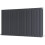 WarmeHaus (600 x 1158mm Double) Warmehaus Flat Panel Horizontal Vertical Radiator with Angled Valves 3