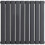 WarmeHaus (600 x 614mm Double) Warmehaus Flat Panel Horizontal Vertical Radiator with Angled Valves 3