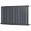 WarmeHaus (600 x 1158mm Single) Warmehaus Flat Panel Horizontal Vertical Radiator with Angled Valves 4