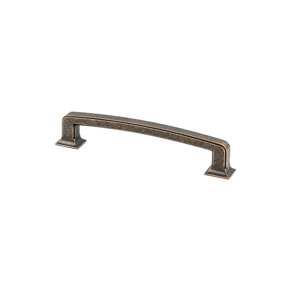 160 mm CC Hearthstone Pull with Weathered Verona Bronze-image-OPC-PB77VVR-NEW