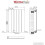 WarmeHaus (600 x 410mm Single) Warmehaus Flat Panel Horizontal Vertical Radiator with Angled Valves 5