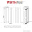 WarmeHaus (600 x 614mm Double) Warmehaus Flat Panel Horizontal Vertical Radiator with Angled Valves 5