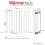 WarmeHaus (600 x 614mm Single) Warmehaus Flat Panel Horizontal Vertical Radiator with Angled Valves 5